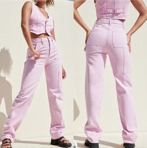 Pacsun Size 27 women's pink carpenter jeans